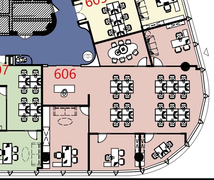 太平金融大厦出租-398m²-精装修
