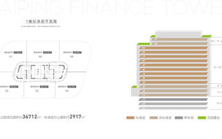 太平金融大厦出租-2917m²-标准交付
